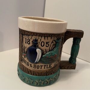 "1805 Bird and Bottle Inn" Coffee Cup Mug‎ by Napcoware Vintage Novelty Design